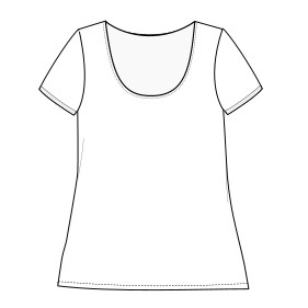 Fashion sewing patterns for T-Shirt 621